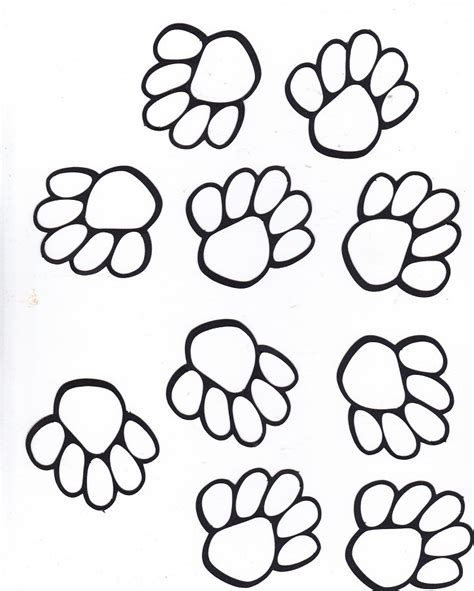 dog paw print outline   dog paw print outline png