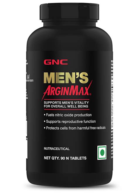 gnc mens arginmax  improved sex drive vitality sexual