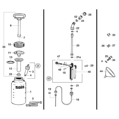 solo  sprayer parts diagram