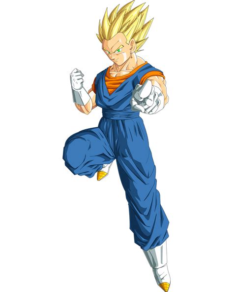Vegetto Ssj2 Colored By Ruga Rell On Deviantart
