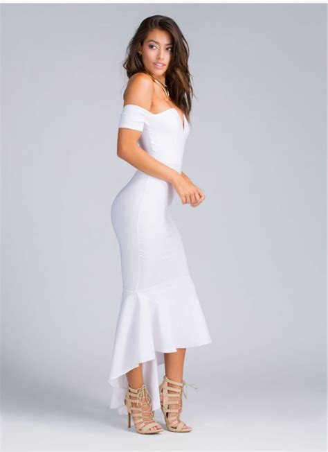 Classy Sexy Elegant Off The Shoulder Dress By Perfect And