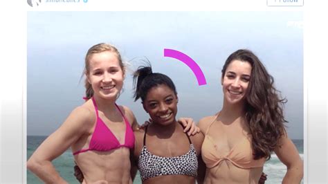 watch some dude criticized simone biles abs and got a hell of a clapback oxygen official site