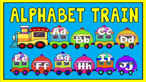 alphabet train letters literacy english early years key stage