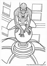 Coloring Pages Spiderman Printable Superhero Marvel Kids Sheets Inkleur Prente sketch template