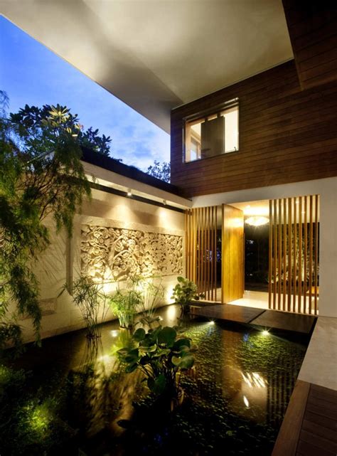 beautiful houses   world beautiful green roof garden home singapore