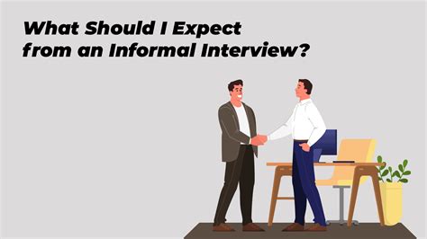 expect   informal interview peterson technology