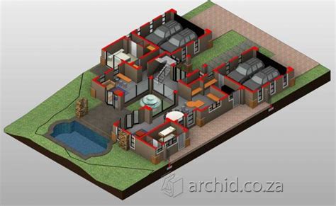 bedroom simple house plans   south africa modest  bedroom house plan