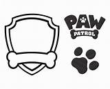 Paw Patrol Logo Svg Silhouette Cricut Clip Badge Template Coloring Birthday Pages  Cutting Printable Vector Dxf Patrouille Etsy Shirt sketch template