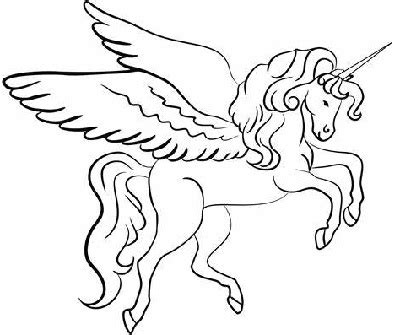 printable unicorn coloring pages simple  coloring cute paintings