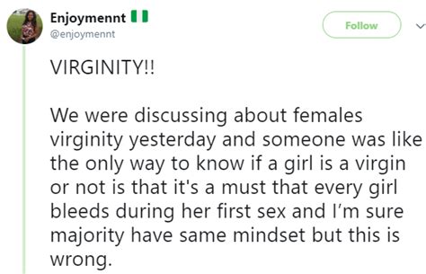 Bleeding During First Time Sex Doesn T Determine If A Girl Is A Virgin