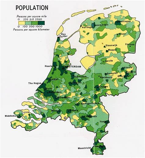 netherlands climate map