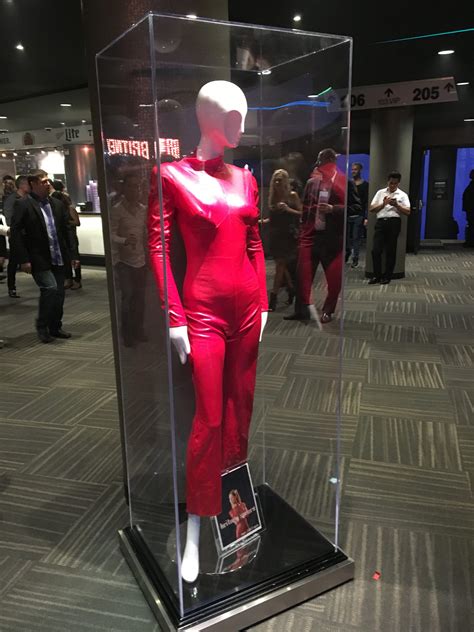 Throwback To Britney Spears Iconic Red Latex Jumpsuit