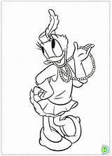 Daisy Dinokids Coloring Duck Pages Disney Close Coloringpages sketch template