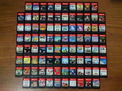 Every Physical Nintendo Switch Game Released In The 1st