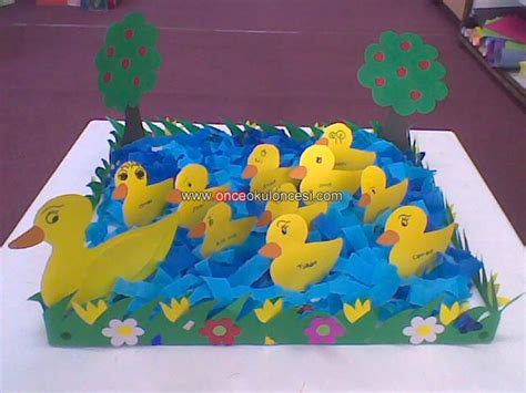 duck craft idea  kids crafts  worksheets  preschooltoddler