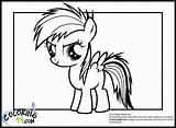 Pony Coloring Little Rainbow Dash Pages Baby Equestria Girls Colouring Printable Girl Miracle Timeless Popular Minister Colors Team Library sketch template