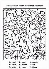 Herfst Kleurplaten Bomen Blaadjes Coloring sketch template