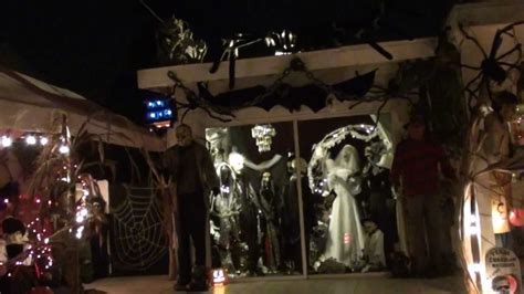 halloween decorated haunted house chula vista ca youtube
