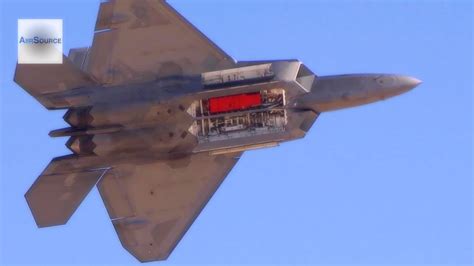 worlds  feared fighter jet   raptor demonstration youtube