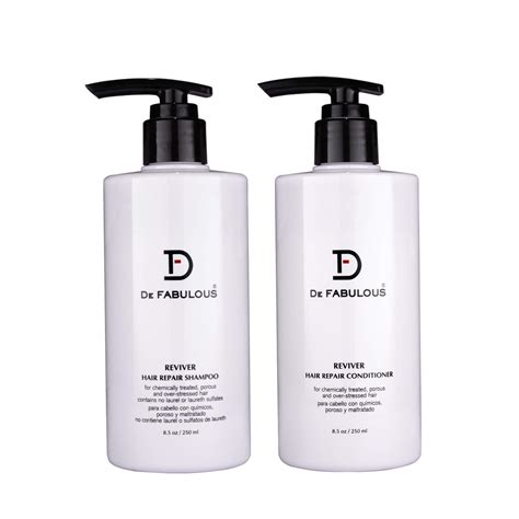 de fabulous shampoo  conditioner reviver set sulfate   keratin treatment oz buy
