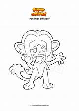 Simipour Coloring Drednaw sketch template