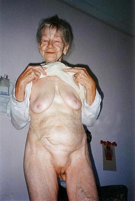 old wrinkled saggy granny tits