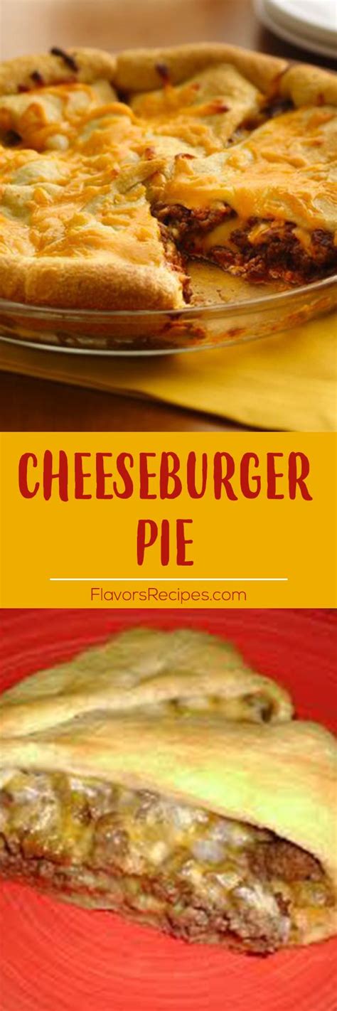 Crescent Roll Cheeseburger Pie