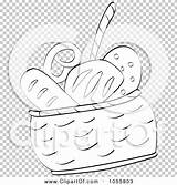 Bread Coloring Clip Outline Basket Illustration Royalty Vector Andrei Marincas sketch template