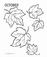 Coloring Pages Fall Leaves Autumn Kids Sheets Printable Help Printing Color Raisingourkids Holiday sketch template