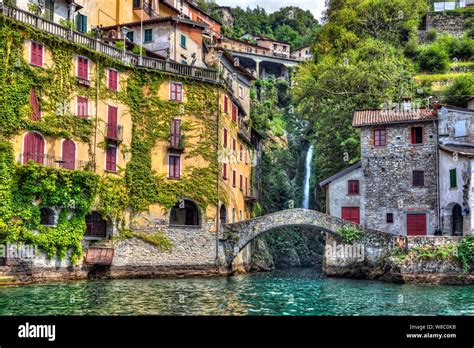 village nesso high resolution stock photography  images alamy