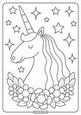 Unicorn Printables Coloring Pages Whatsapp Tweet Email sketch template