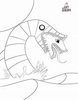 Worm Beetlejuice Saturn Theartsherpa Sherpa sketch template
