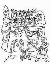 Coloring Whoville Pages Christmas Merry Popular sketch template