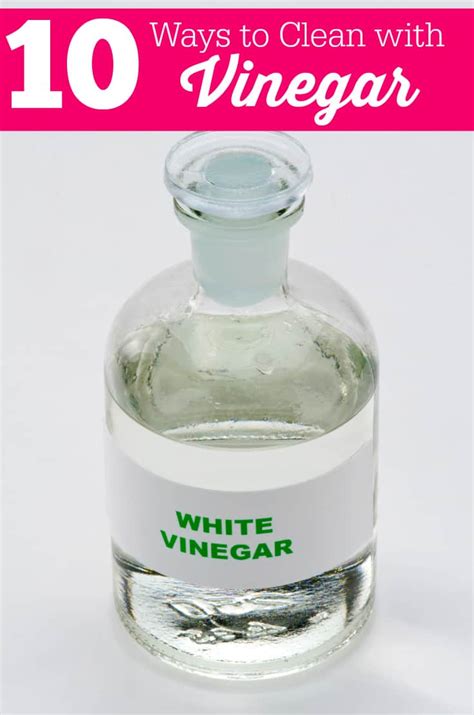 ways  clean  vinegar simply stacie
