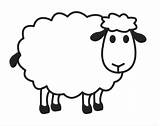 Sheep Coloring Pages Kids Preschool Cartoon Clipart Colouring Printable Sheets Drawing Preschoolcrafts Lamb Template Outline Clip Kindergarten Crafts Clipartbest животных sketch template