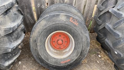 front tractor tires  rims