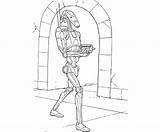 Star Wars Droid Coloring Pages Print Battle Getcolorings Getdrawings sketch template