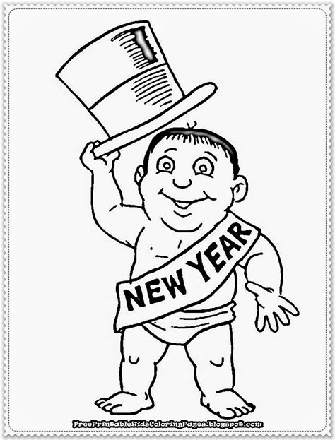 year printable coloring pages  printable kids coloring pages