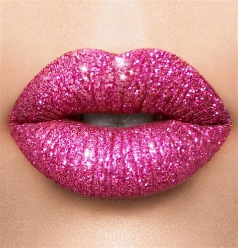 pink glitter lipstick glitter lips glitter lipsticks etsy pink