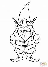 Gnome Coloring Pages Printable Clipart Drawing Garden Gnomes Supercoloring Fantasy Sheets Results Drawings Draw Clipartmag Cute Template Categories Carving Wood sketch template