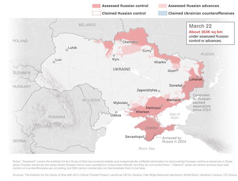 How Russias Territory Control In Ukraine Has Shifted Cnn