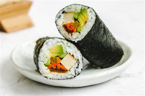 vegan   sushi rolls easy healthy okonomi kitchen