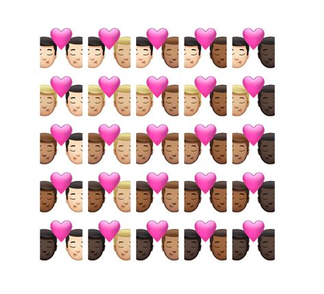 emojipedia on twitter new in ios 14 5 mixed skin tone options for 👨