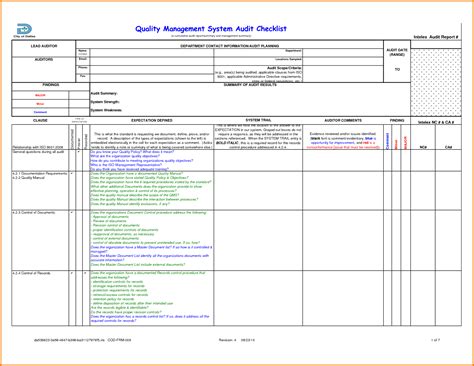 internal audit tracking spreadsheet  format  audit report