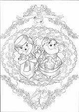 Coloring Pages Rescuers Disney Mandala Easy Grayscale Coloriage Princess Comments sketch template