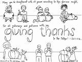 Thankful Religious Christian Harvest sketch template