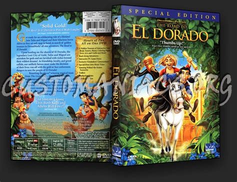 The Road To El Dorado Dvd Cover Dvd Covers And Labels By