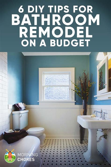 tips  diy bathroom remodel   budget   decor ideas