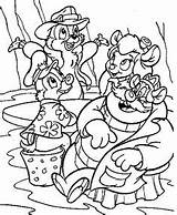 Chip Dale Coloring Pages Rescue Colouring Kleurplaat Disney Kids Babbel Knabbel Rangers Fun Brewster Punky Printable Popular Cartoons Picolour Choose sketch template