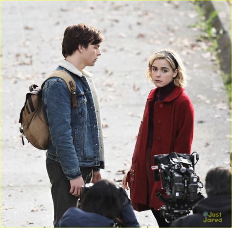 Ross Lynch And Kiernan Shipka Hold Hands While Filming Chilling